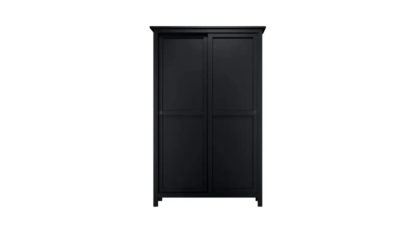 Шкаф с раздвижными дверями Terek, цвет Черный фото - 5 - большое изображение